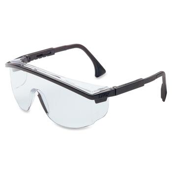 Honeywell Uvex Astrospec 3000 Safety Spectacles, Black Frame