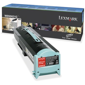 Lexmark W850H21G High-Yield Toner, 35,000 Page-Yield, Black