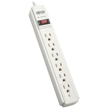 Tripp Lite by Eaton Protect It! 6-Outlet Surge Protector, 6 ft Cord