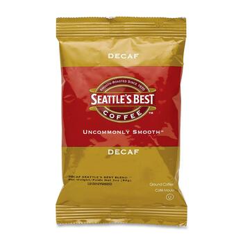 Seattle&#39;s Best Premeasured Coffee Packs, Decaf Signature-Level 3, 2 oz Packet, 18/Box