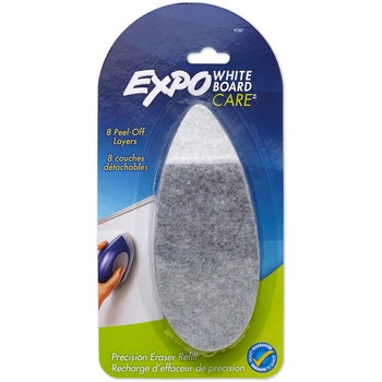 EXPO Dry Erase Precision Point Eraser Refill Pad, Felt, 9 3/4w x 3 1/4d