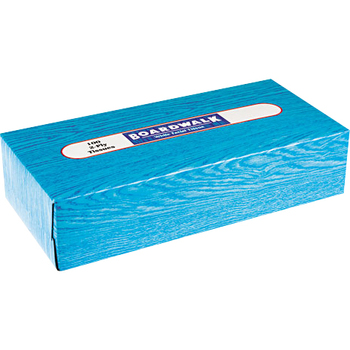 Boardwalk Office Packs Facial Tissue, Flat Box, 100 Sheets/BX, 30 Boxes/CT