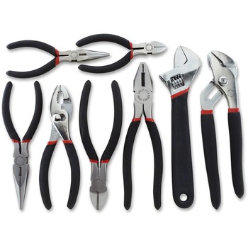 Great Neck 8-Piece Steel Pliers and Wrench Tool Set