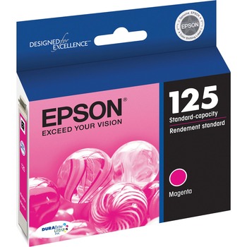Epson T125320 (125) DURABrite Ultra Ink, Magenta