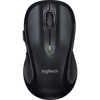 Logitech M510 Wireless Mouse, Three Buttons, Silver