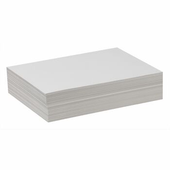 Pacon Drawing Paper, 47 lb, 9&quot; x 12&quot;, Pure White, 500 Sheets/Ream