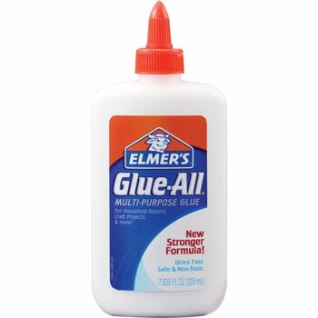 Elmer&#39;s Glue-All White Glue, Repositionable, 7.625 oz