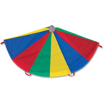 Champion Sports Nylon Multicolor Parachute, 24-ft. diameter, 20 Handles