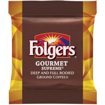 Folgers Coffee Fraction Pack, Gourmet Supreme, 1.75oz, 42/CT
