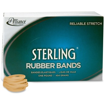 Alliance Rubber Company Sterling Rubber Bands Rubber Bands, 30, 2 x 1/8, 1500 Bands/1lb Box