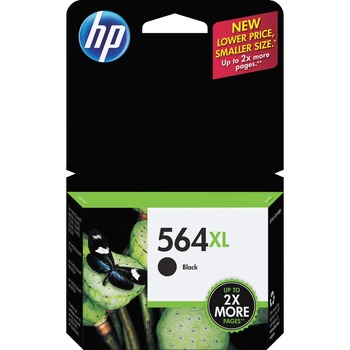 HP 564XL Ink Cartridge, Black (CN684WN)