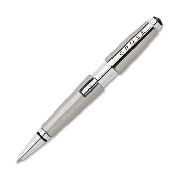 Cross Edge Pen, 0.7 mm, Medium, Black Ink, Titanium Barrel