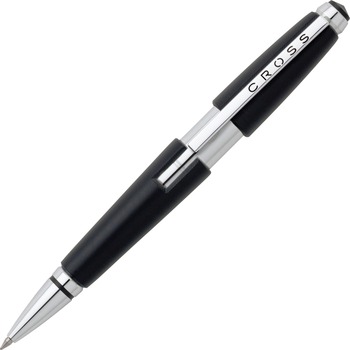 Cross Edge Pen, 0.7 mm, Medium, Black Ink, Black Barrel