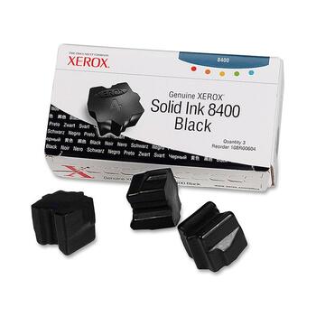 Xerox 108R00604 Solid Ink Stick, 1,133 Page-Yield, 3/Box, Black