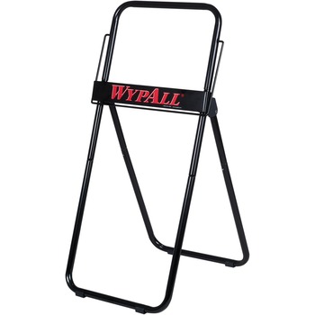 WypAll Portable Free-Standing Jumbo Roll Dispenser for WypAll&#174; and Kimtech™ Wipers, 16.8” x 18.5” x 33”, Black
