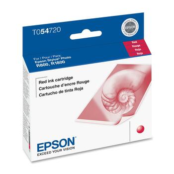 Epson T054720 (54) Ink, Red