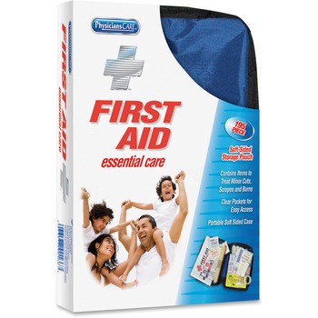 PhysiciansCare Soft-Sided First Aid Kit for up to 25 People, 195 Pieces/Kit