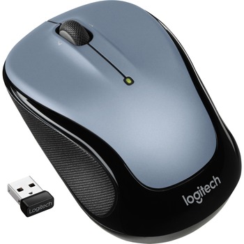 Logitech M325 Wireless Mouse, Right/Left, Silver