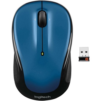 Logitech M325 Wireless Mouse, Right/Left, Blue