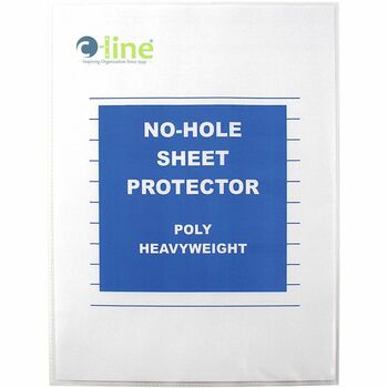 C-Line Top-Load No-Hole Polypropylene Sheet Protector, Heavyweight, Clear, 2&quot;, 25/Box