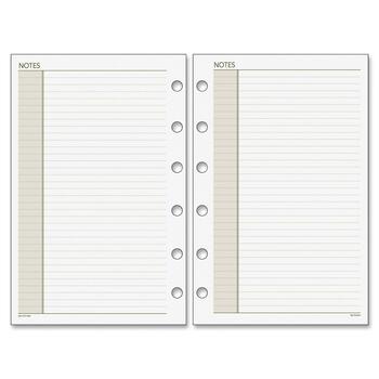 AT-A-GLANCE Lined Notes Pages, 6.75 x 3.75, White, 30/Pack