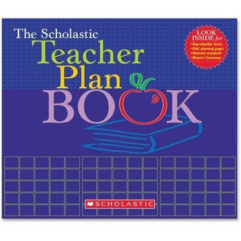Scholastic Teacher Plan Book (Updated), Grade K-6, 13 x 11, 96 pages