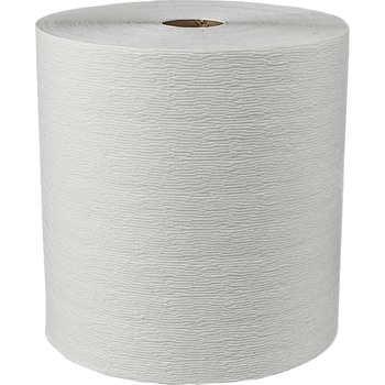 Kleenex Hard Roll Paper Towels, 1.5&quot; Core, White, 600 ft. Per Roll, 6 Rolls/Carton