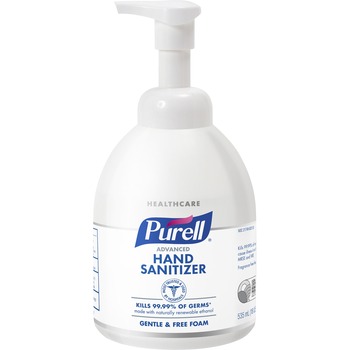 PURELL Healthcare Advanced Hand Sanitizer Gentle &amp; Free Foam, 535 ml Bottle