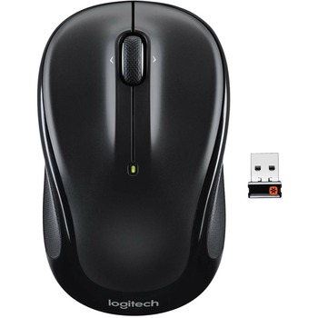Logitech M325 Wireless Mouse, Right/Left, Black