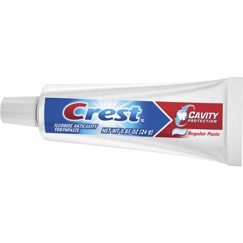 Crest Toothpaste, Personal Size, .85oz Tube, 240/Carton
