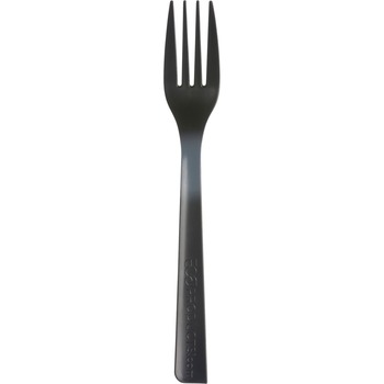 Eco-Products 100% Recycled Content Fork - 6&quot;, 50/PK, 20 PK/CT