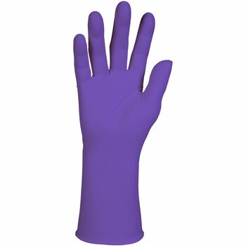 Kimberly-Clark Professional Nitrile-Xtra Exam Gloves, 5.9 mil, 12&quot;, Large, Purple, 50 Gloves/Box, 10 Boxes/Carton