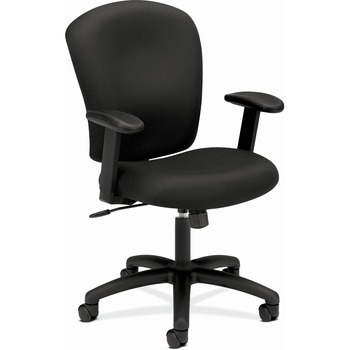HON VL220 Series Mid-Back Task Chair, Black