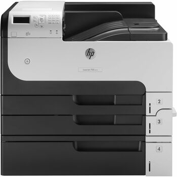 HP LaserJet Enterprise M712xh Laser Printer, Print, Gray