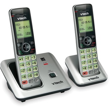 Vtech&#174; CS6619-2 Cordless Phone System, Base and 1 Additional Handset