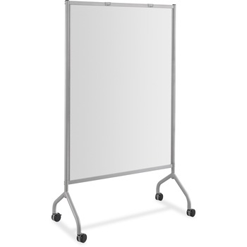 Safco Impromptu Magnetic Whiteboard Collaboration Screen, 42&quot; W x 21 1/2&quot; D x 72&quot; H, Gray