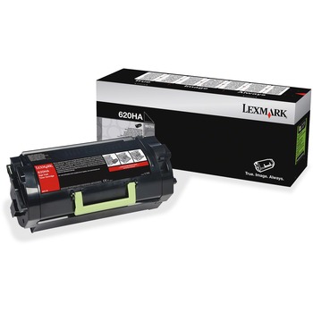 Lexmark 62D0HA0 (LEX-620HA) High-Yield Toner, 25000 Page-Yield, Black