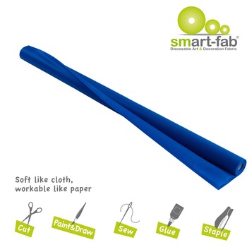 Smart-Fab Smart Fab Disposable Fabric, 1.6 lb, 48 in x 40 ft, Dark Blue
