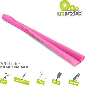 Smart-Fab Smart Fab Disposable Fabric, 48 in x 40 ft, Dark Pink