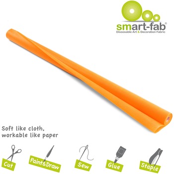 Smart-Fab Smart Fab Disposable Fabric, 48 in x 40 ft, Orange
