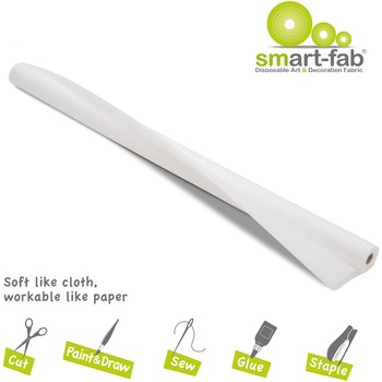 Smart-Fab Smart Fab Disposable Fabric, 1.6 lb, 48 in x 40 ft, White