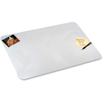 Artistic Clear Desk Pad, 20 x 36, Clear Polyurethane