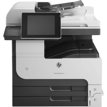 HP LaserJet Enterprise M725dn Multifunction Laser Printer, Copy/Fax/Print/Scan, Gray
