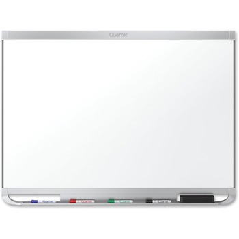 Quartet Prestige 2 Connects DuraMax Magnetic Porcelain Whiteboard, 72 x 48, Silver Frame