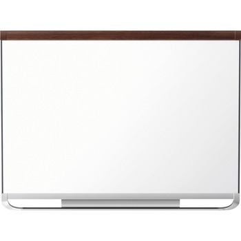 Quartet Prestige 2 Connects DuraMax Magnetic Porcelain Whiteboard, 72 x 48, Mahogany