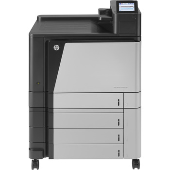 HP Color LaserJet Enterprise M855xh Laser Printer, Print, Black/Gray