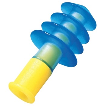 Howard Leight by Honeywell FUS30 HP Fusion Multiple-Use Earplugs, Reg, 27NRR, Corded, BE/WE, 100 Pairs