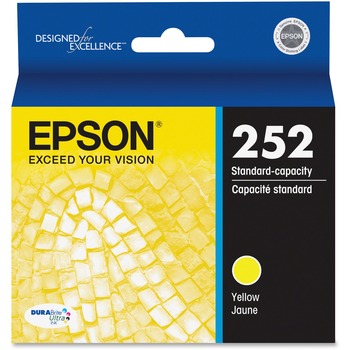Epson T252420 (252) DURABrite Ultra Ink, Yellow