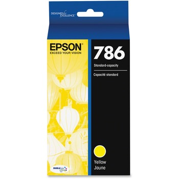 Epson T786420 (786) DURABrite Ultra Ink, Yellow