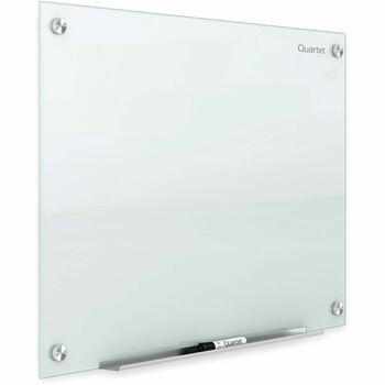 Quartet Infinity Magnetic Glass Marker Board, 72 x 48, White